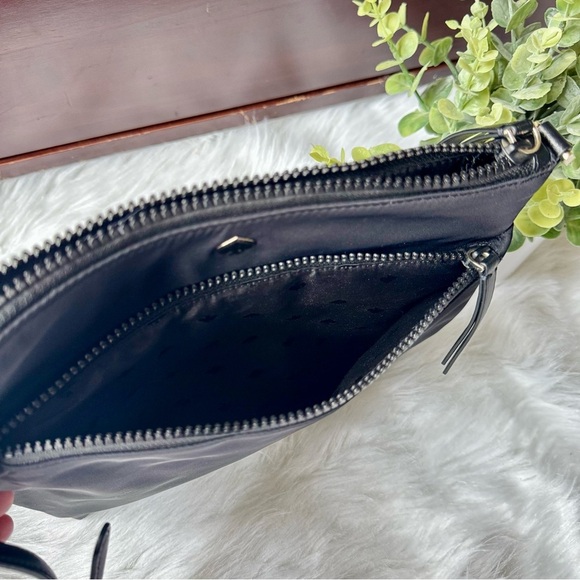 Kate Spade New York Jae Nylon Flat Leather Strap Crossbody Bag - Picture 8 of 17